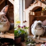 Angora Rabbit small home